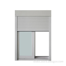 Aluminum profile for motorized roller shutters windows